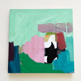 Mint Julep Original Mixed Media