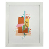 Orange Crush Original Mixed Media