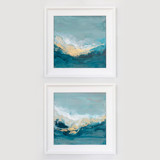 Sweet Nothings No. 1 and No. 2 - Original Set Original Mixed Media