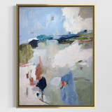 A Place to Land (36x48) - Unframed Original Painting Original Mixed Media