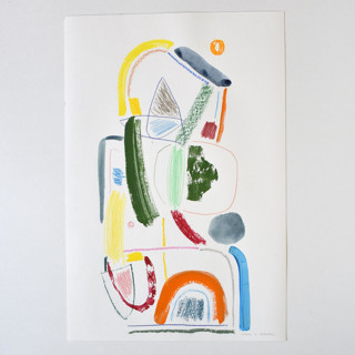 Playhouse Original Mixed Media