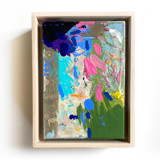 Rain In The Garden Original Mixed Media