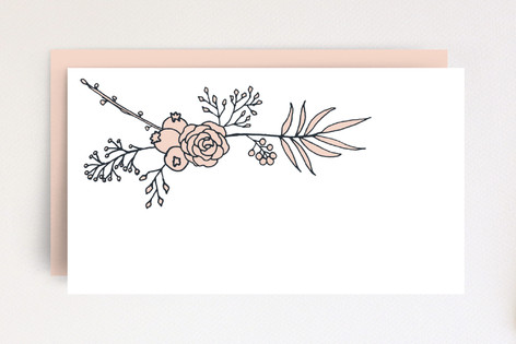 Friendsgiving Floral. Non-Custom Mini Cards