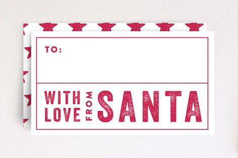 From Santa Non-Custom Mini Cards