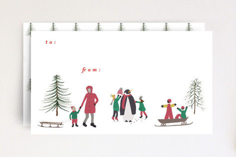 Build a Snow Person Non-Custom Mini Cards