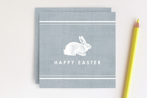 Vintage Bunny Gift Tag Non-Custom Mini Cards
