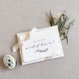 Branch // deckled edge bridesmaid cards Bridesmaid gifts