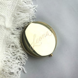 Compact Mirror Engraved Bridesmaid gifts