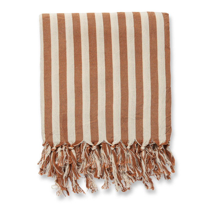 Kupa Towel Terracotta Blankets and Throws by HOUSE NO.23 Minted