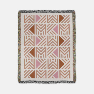 Signet Throw Blanket - Quartz Multi Blankets and Throws