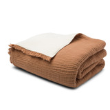 Alaia Sherpa Throw - Sedona Blankets and Throws