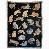 Night Cats Blanket Blankets and Throws