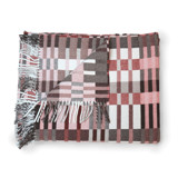 Lambswool Throw | Calamine + Rust