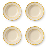 Giovanna 9.2'' Pasta Bowl Set of 4 Dining Bowls