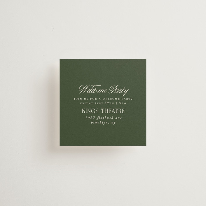 Mce Code Card Literary Mini Enclosure Cards by Kelly Watkins | Minted