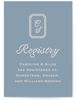 Bevel Monogram Mini Enclosure Cards