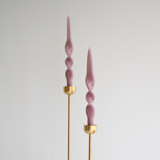 Taper Candle Set (MAUVE) Candles & Holders
