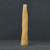 Natural Wobble Column Candles & Holders