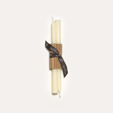 10" Everyday Tapers (pair) Cream Candles & Holders