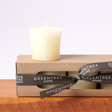 Votives Boxed Set of 4 Cream Candles & Holders
