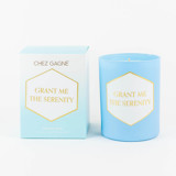 Grant Me The Serenity - Painted Candle in Gift Box Candles & Holders