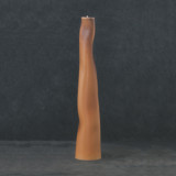 Blush Wobble Column Candles & Holders