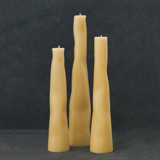 Natural Wobble Set Candles & Holders