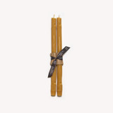 12" Bamboo Tapers (pair) Natural Candles & Holders