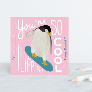 flippin' cool Minicard Customizable Stationery
