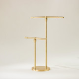 Brass Jewellery Stand - Dual Decorative Object
