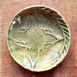 Block Printed Bowl no. 11 Decorative Object