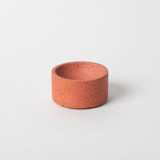 Round Incense Holder - Coral Terrazzo Decorative Object