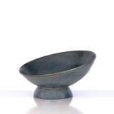 Ceramic Blue Bowl Decorative Object
