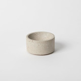 Round Incense Holder - Natural Terrazzo Decorative Object