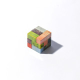 Gemstone Soma Cube Puzzle Decorative Object