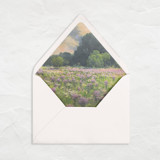 A7 Envelope Liners // Lavender Wildflowers (Set of 25) Envelope Liners