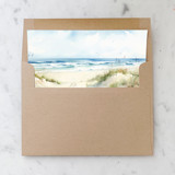 A7 Envelope Liners Beach Dunes Square Flap (set of 10) Envelope Liners