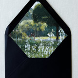 A7 euro flap Wildflower Vintage Envelope Liners | Set of 10 Envelope Liners