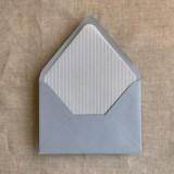 Calm fine stripes printed envelope liner for A7 euro flap envelope | pack of 10 Envelope Liners