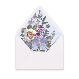 Moody Blooms Envelope Liners | Set of 25 | For A7 envelopes Envelope Liners