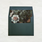 A7 Fine Art Envelope Liners Square Flap // Fruits + Flowers (Set of 25) Envelope Liners