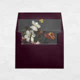 A7 Fine Art Envelope Liners Square Flap // Midnight Bloom (Set of 25) Envelope Liners