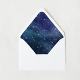 Celestial Blue Liner | Set of 25 Euro Envelope Liners Envelope Liners