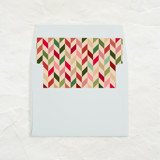 A7 Envelope Liners Square Flap // Retro Christmas 2 (Set of 25) Envelope Liners