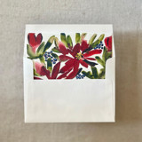 Holiday Cheer Floral Envelope Liner for A7 Envelopes (10 Pack) Envelope Liners