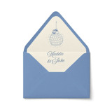 Hand Drawn Disco Ball Envelope Liner | Set of 10 Envelope Liners