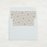 A7 Envelope Liners Square Flap // Star of David (Set of 25) Envelope Liners