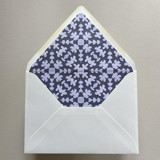 A7 Euro Flap Envelope Liners | Isabella in Sky & Ocean Envelope Liners