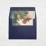 A7 Fine Art Envelope Liners Square Flap // Citrus Canopy (Set of 25) Envelope Liners