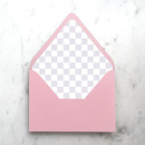 A7 Envelope Liners Lavender Checkerboard (set of 10) Envelope Liners